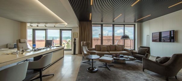 interiérový dizajn - kancelársky priestor